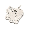 Non-Tarnish Halloween Laser Cut 304 Stainless Steel Pendant STAS-H184-14AP-2