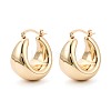 Brass Hoop Earrings KK-T080-95G-1