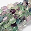 Natural Fluorite Nuggets Bead Strands G-L288-03-1