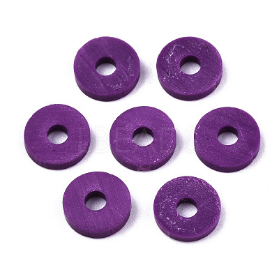 Handmade Polymer Clay Beads CLAY-Q251-4.0mm-99-1