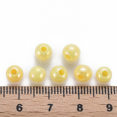Opaque Acrylic Beads MACR-S370-D6mm-A10-1