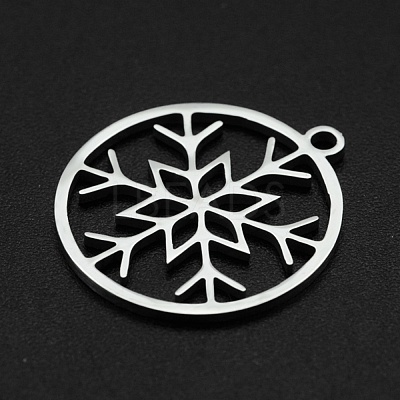 Non-Tarnish Christmas 201 Stainless Steel Pendants STAS-R111-JA694-1