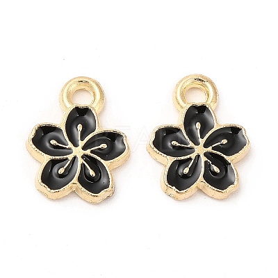Alloy Enamel Charms ENAM-C005-34G-1
