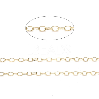 Yellow Gold Filled Cable Chains CHC-M023-02G-1