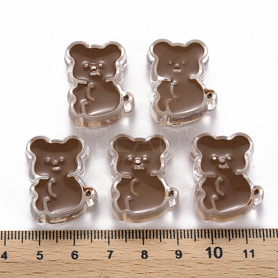 Transparent Acrylic Beads X-MACR-S374-07A-01-1