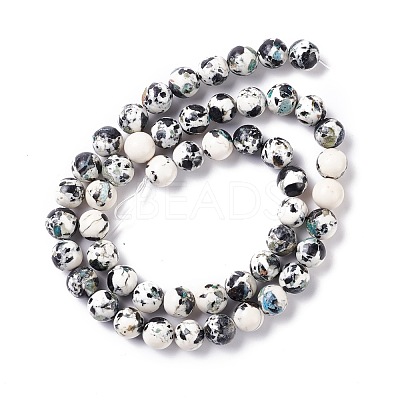 Assembled Synthetic Gemstone Beads Strands G-K317-A01-1