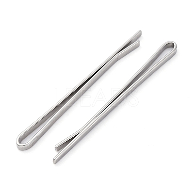 304 Stainless Steel Hair Clip AJEW-V001-01-1