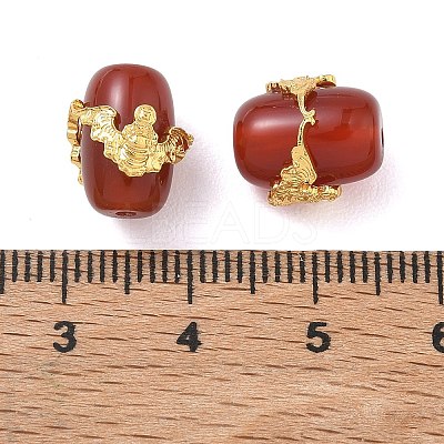 Natural Carnelian(Dyed & Heated) Column Beads GG-D002-13G-02-1