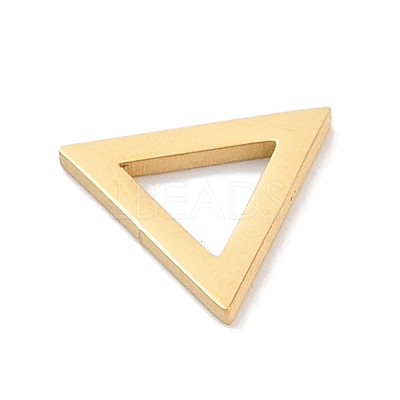 Golden Plated 304 Stainless Steel Charms STAS-K286-03E-G-1