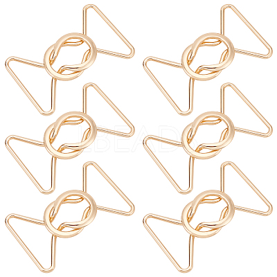 6Pcs Alloy Belt Buckles FIND-BC0004-73G-1