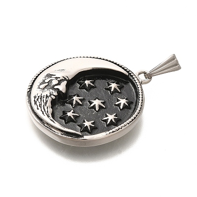 304 Stainless Steel Pendants STAS-Z110-22AS-1