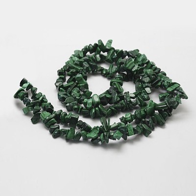 Natural Malachite Beads Strands X-G-F328-30-1
