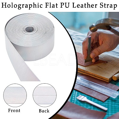 4.6~5M Laser Flat Imitation Leather Cord LC-GF0001-06F-01-1