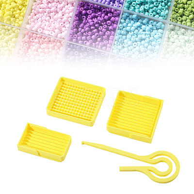 3Pcs 3 Styles Plastic Fuse Beads Picking Tray DIY-PH0038-05-1