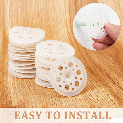 Plastic Ceiling Disc FIND-WH0036-38-1