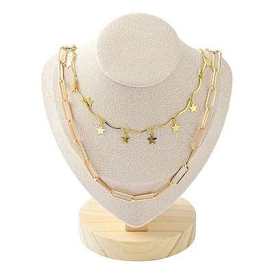 Necklace Bust Display Stand NDIS-E022-01C-1