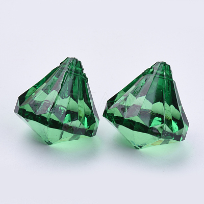 Transparent Acrylic Pendants TACR-Q260-E-V17-1