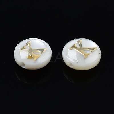 Natural Freshwater Shell Beads SHEL-S278-036K-1