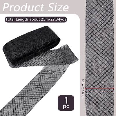 Polyester Ribbons SRIB-WH0011-228C-1