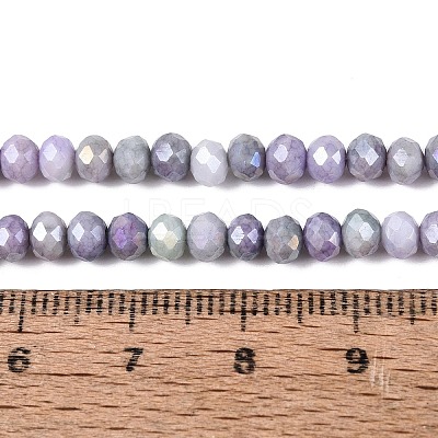 Ombre Effect Dyed Glass Beads Strands GLAA-C023-02-C25-1