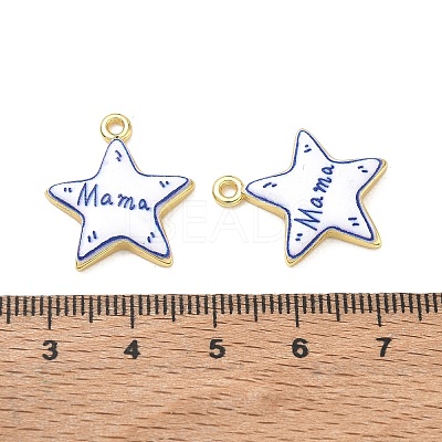Printed Brass Pendants KK-CBA42CA-08G-06-1