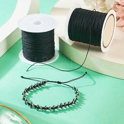 2 Rolls Nylon Chinese Knot Cord NWIR-TA0001-32-1