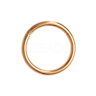 316L Surgical Stainless Steel Hoop Cartilage Earrings WGB51CA-73-1