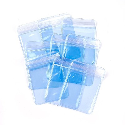 Rectangle PVC Resealable Packaging Bags OPP-R005-7x10-1