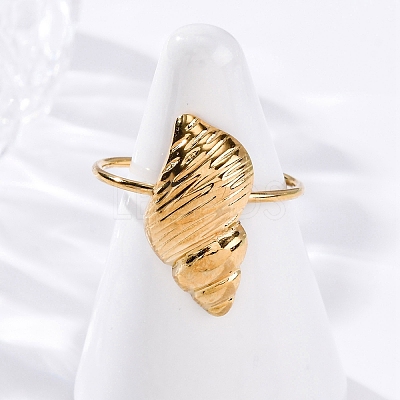 304 Stainless Steel Cuff Rings for Women RJEW-F175-01G-04-1