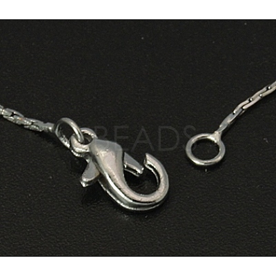 Brass Necklaces NJEW-A266-55-1