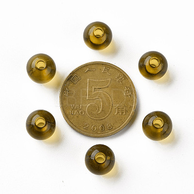 Transparent Acrylic Beads X-MACR-S370-A8mm-737-1