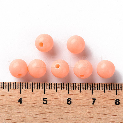Opaque Acrylic Beads MACR-S370-C8mm-A33-1