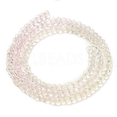 Transparent Painted Glass Beads Strands DGLA-A034-T2mm-A25-1