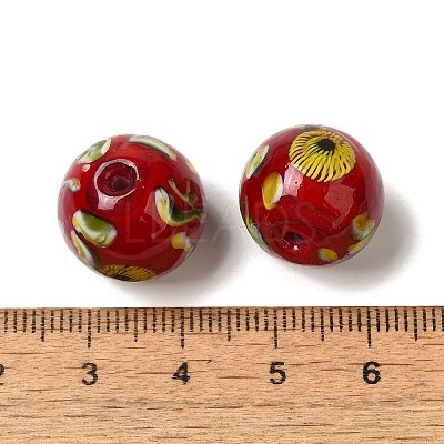 Handmade Lampwork Beads LAMP-C016-04E-16-1