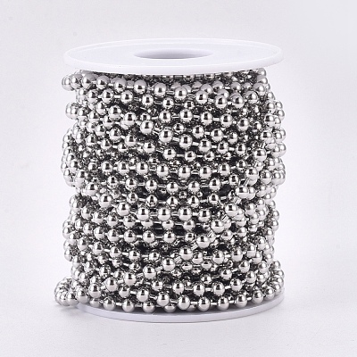 304 Stainless Steel Ball Chains CHS-F009-01E-P-1