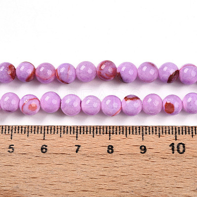 Natural Persian Jade Beads Strands G-A255-A02-01D-1