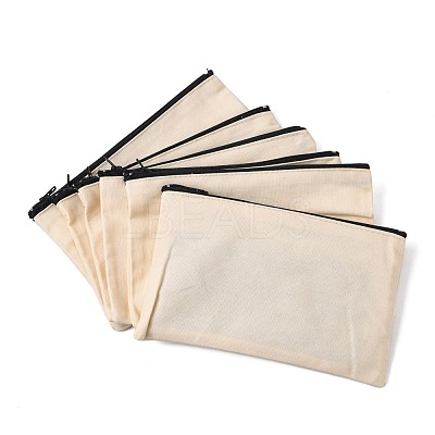 Blank DIY Craft Bag Canvas Pencil Pouch X-ABAG-G009-D01-1