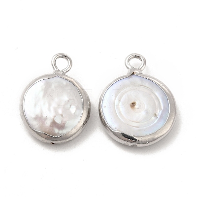 Baroque Natural Keshi Pearl Pendants PEAR-P004-59P-1