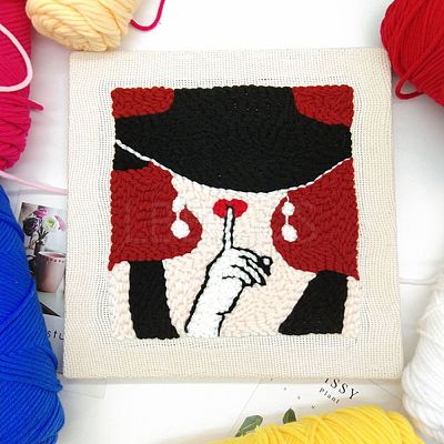 Sexy Girl Punch Embroidery Supplies Kit LS-DIY-H155-09-1