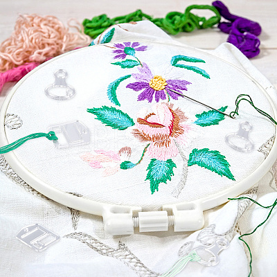 40Pcs 2 Style Acrylic Embroidery Floss Drop DIY-CP0008-73-1
