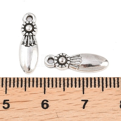 Tibetan Style Alloy Pendants PALLOY-A024-13AS-1