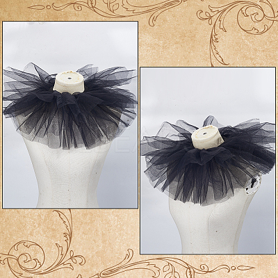 Polyester Mesh Collar AJEW-WH0556-97B-1