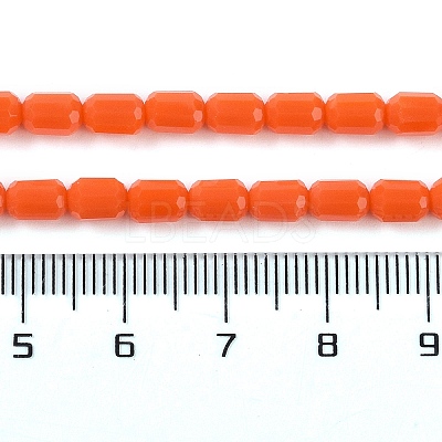 Opaque Glass Beads Strands GLAA-G112-04M-1