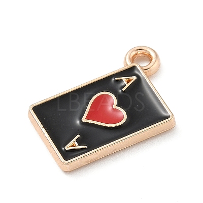 Alloy Enamel Pendants ENAM-A008-05KCG-03-1