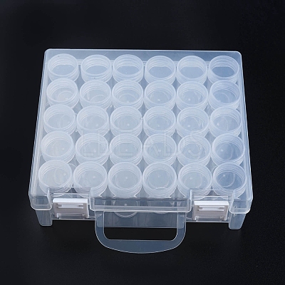 Plastic Bead Storage Containers CON-N012-07-1