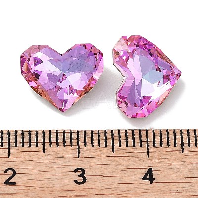 Glass Rhinestone Cabochons RGLA-G020-04C-D502-1