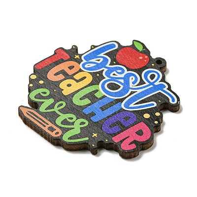 Wood Pendant WOOD-H107-04-16-1