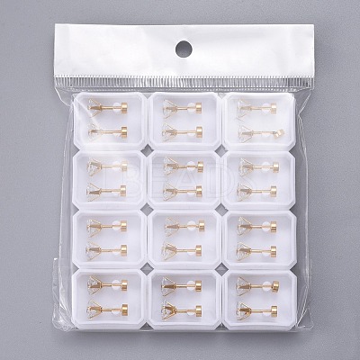 304 Stainless Steel Earlobe Plugs STAS-I113-24G-1