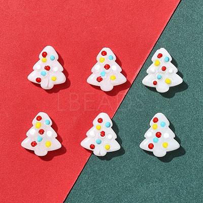 6Pcs Handmade Bumpy Glass Beads Strands LAMP-FS0001-16E-1