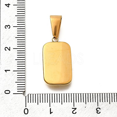 304 Stainless Steel Pendants STAS-S161-01P-G-1